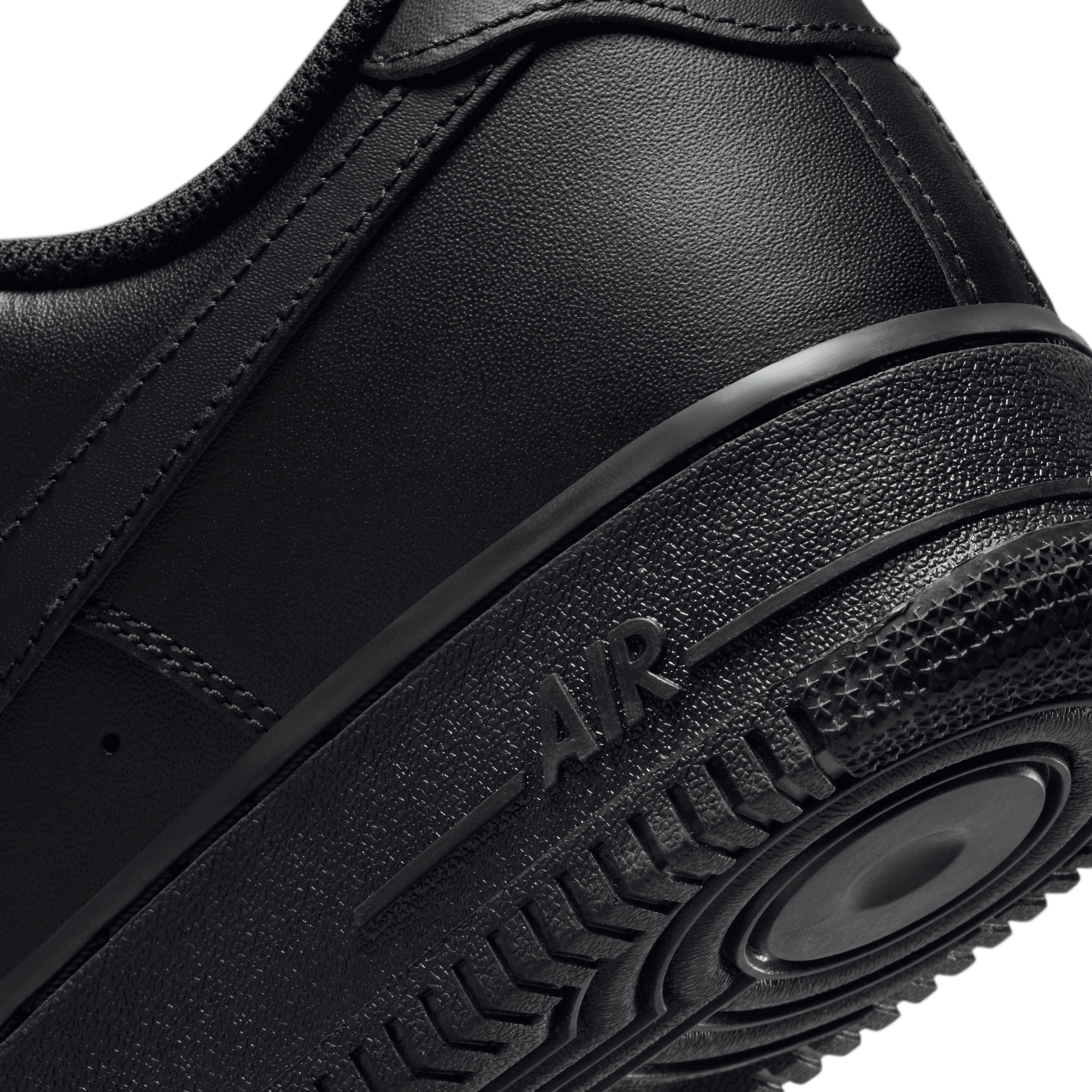 Nike FOOTWEAR Nike Air Force 1 Triple Black - Men's