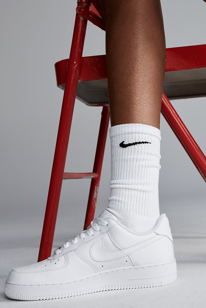 Nike FOOTWEAR Nike Air Force 1 Triple White - Women's