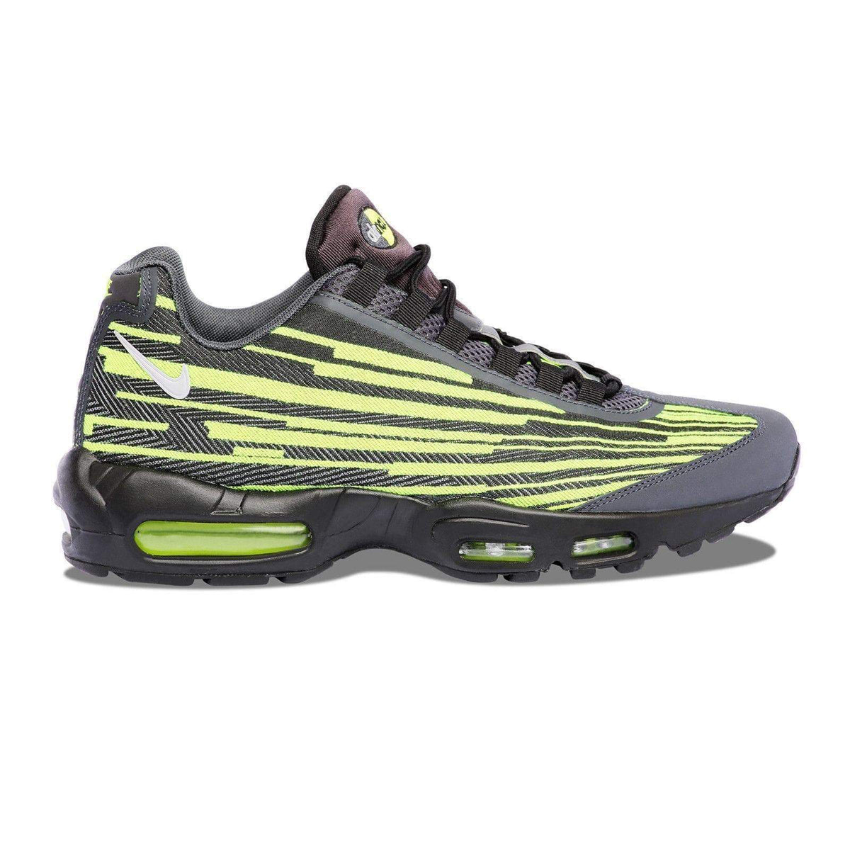 Nike Air Max 95 Jacquard Black Silver Anthracite - Men's