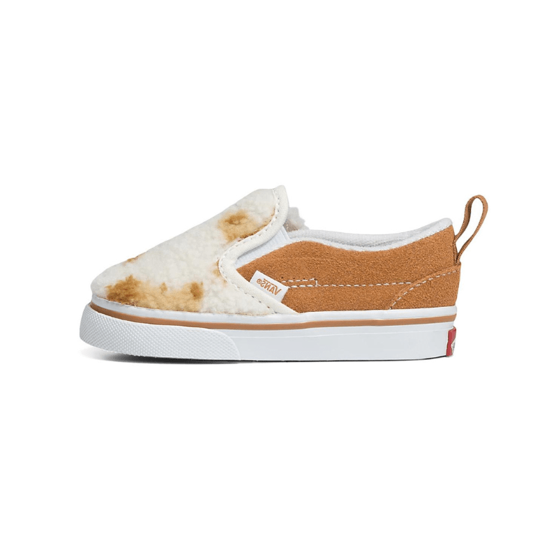 Fluffy slip top on vans