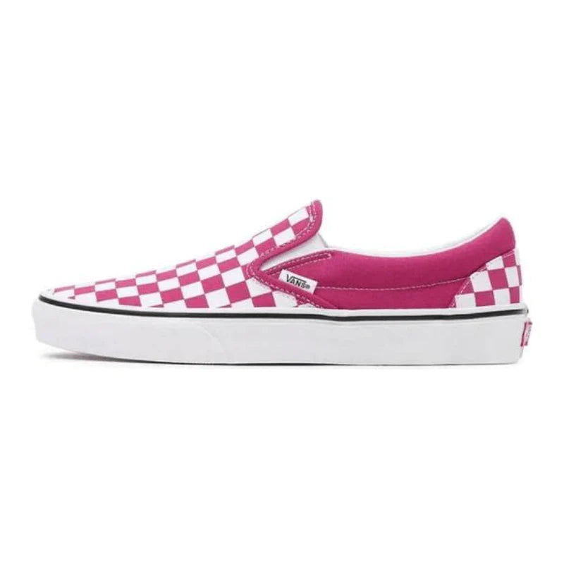 Vans Checkerboard Classic Slip on Shoes Men s