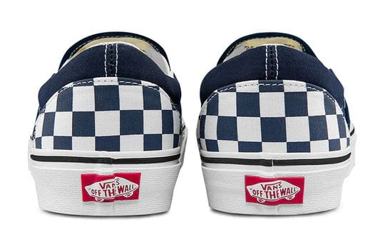 Vans FOOTWEAR Vans Classic Slip-On 'Checkerboard - Parisian Night' - Men's