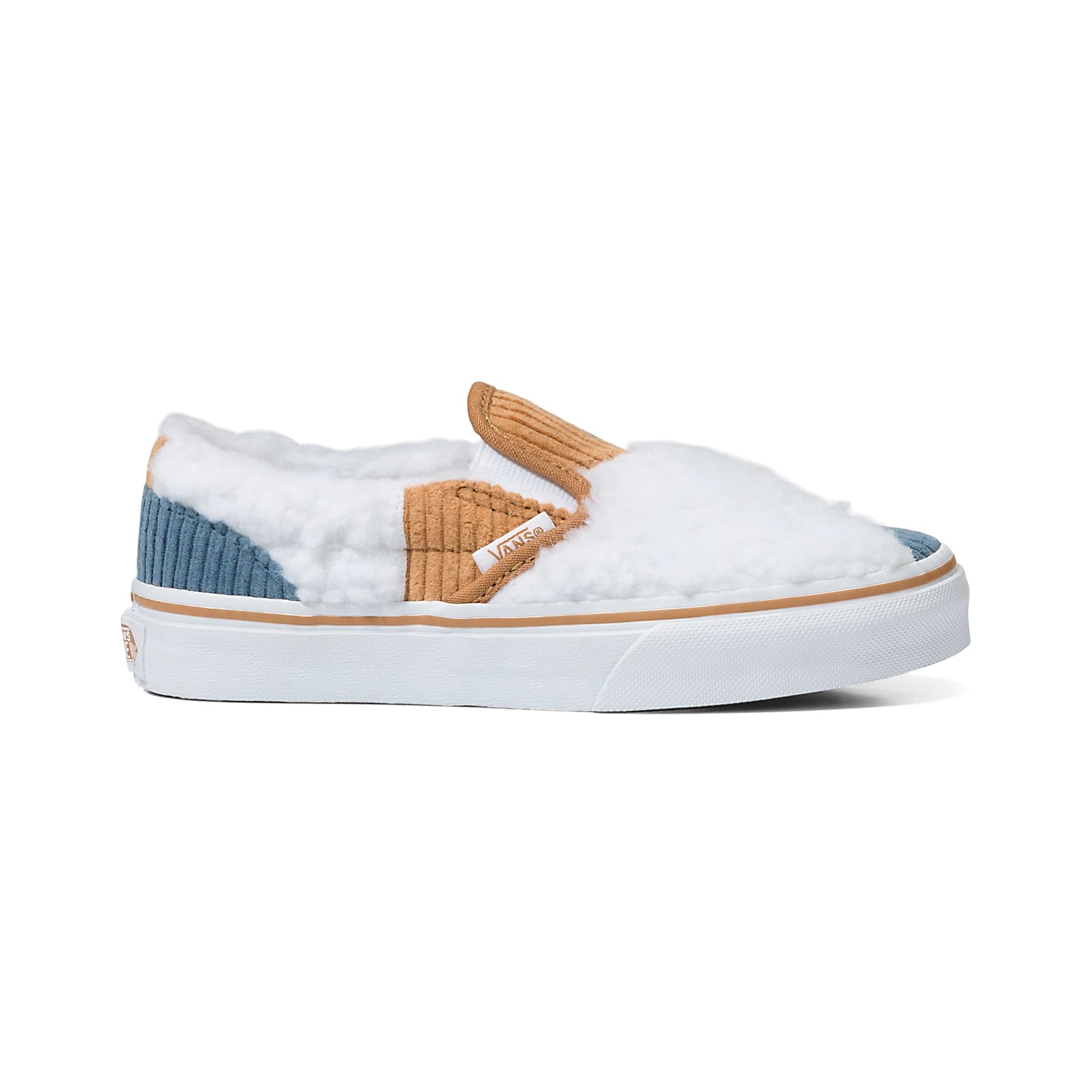 Vans FOOTWEAR Vans Cozy Cord Classic Slip On Patchwork - Kids