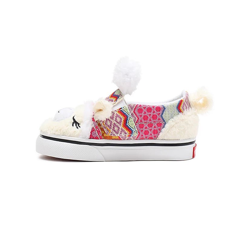 Vans FOOTWEAR Vans Slip-On V Alpaca Shoes - Toddler's