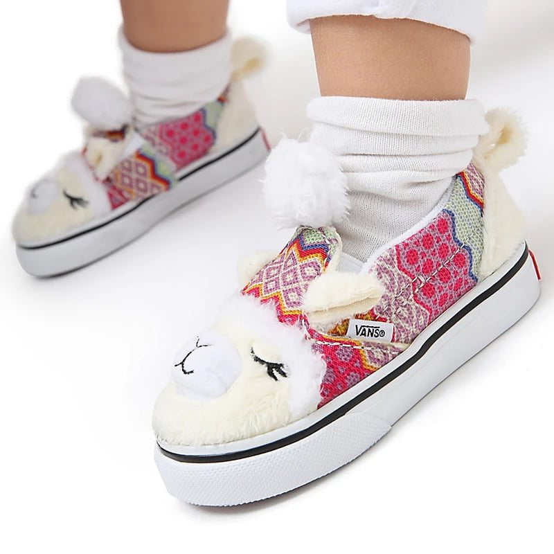 Vans FOOTWEAR Vans Slip-On V Alpaca Shoes - Toddler's