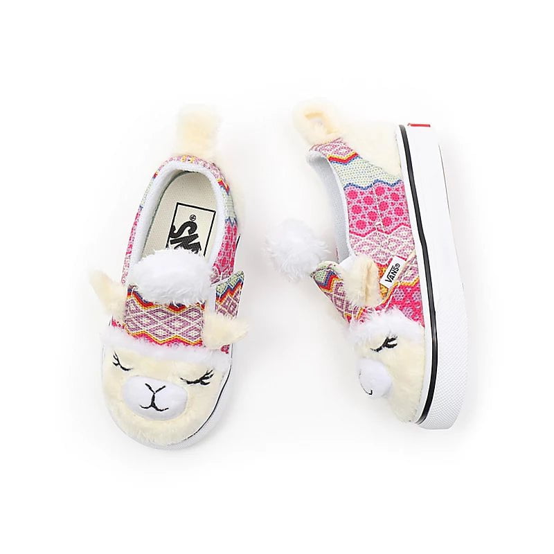 Vans FOOTWEAR Vans Slip-On V Alpaca Shoes - Toddler's