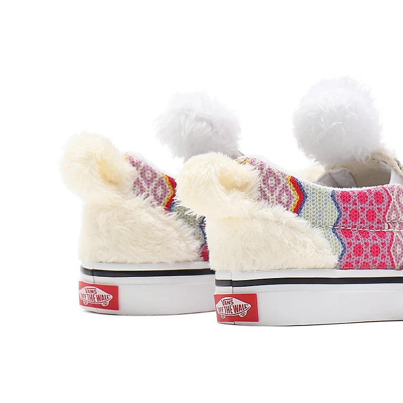 Vans FOOTWEAR Vans Slip-On V Alpaca Shoes - Toddler's