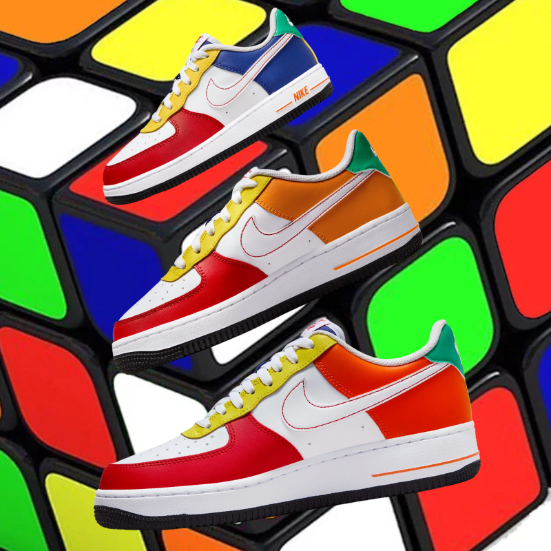 Nike Air Force 1 Low “Rubik’s Cube” Family Collection