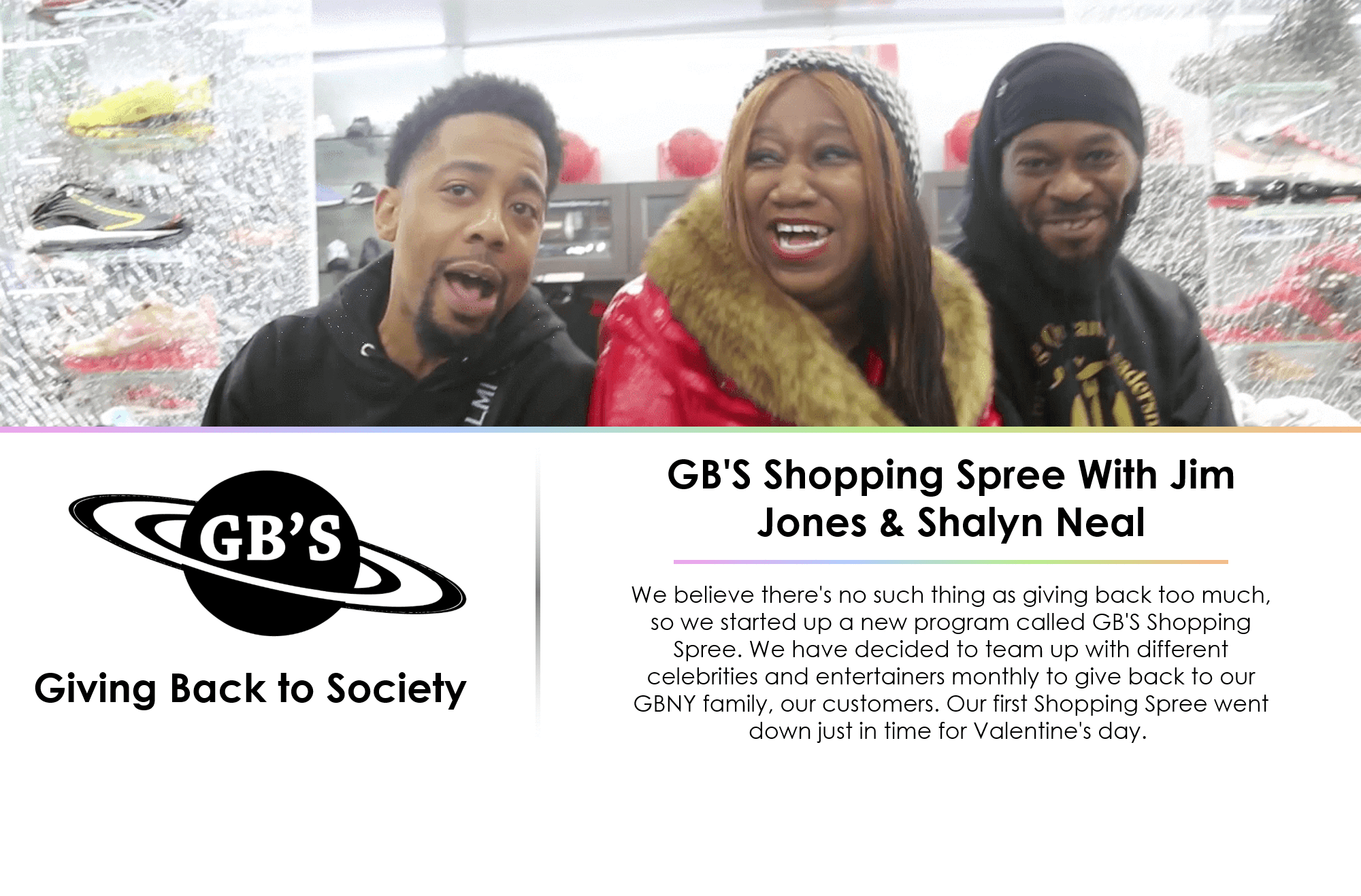 GB'S Shopping Spree with Jim Jones & Shalyn Neal