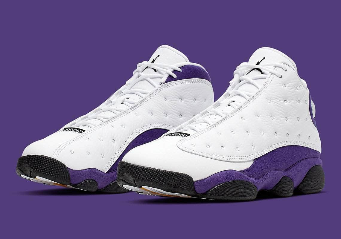 Air jordan 13 hot sale retro lakers