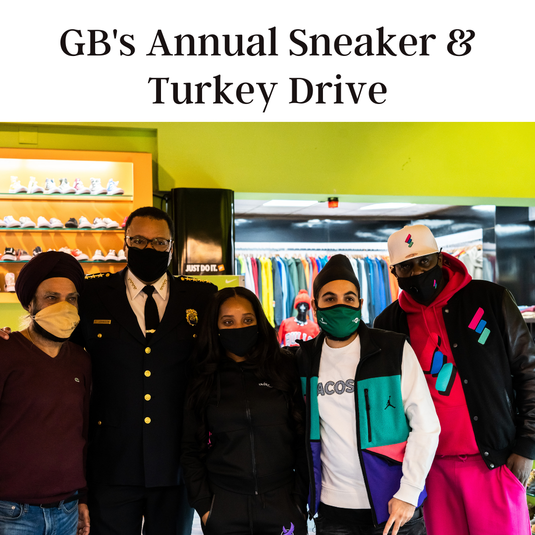 GB’s Annual Sneaker and Turkey Drive 2020