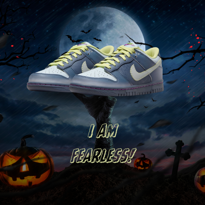 Nike Dunk Low GS "Halloween" - Boy's GS
