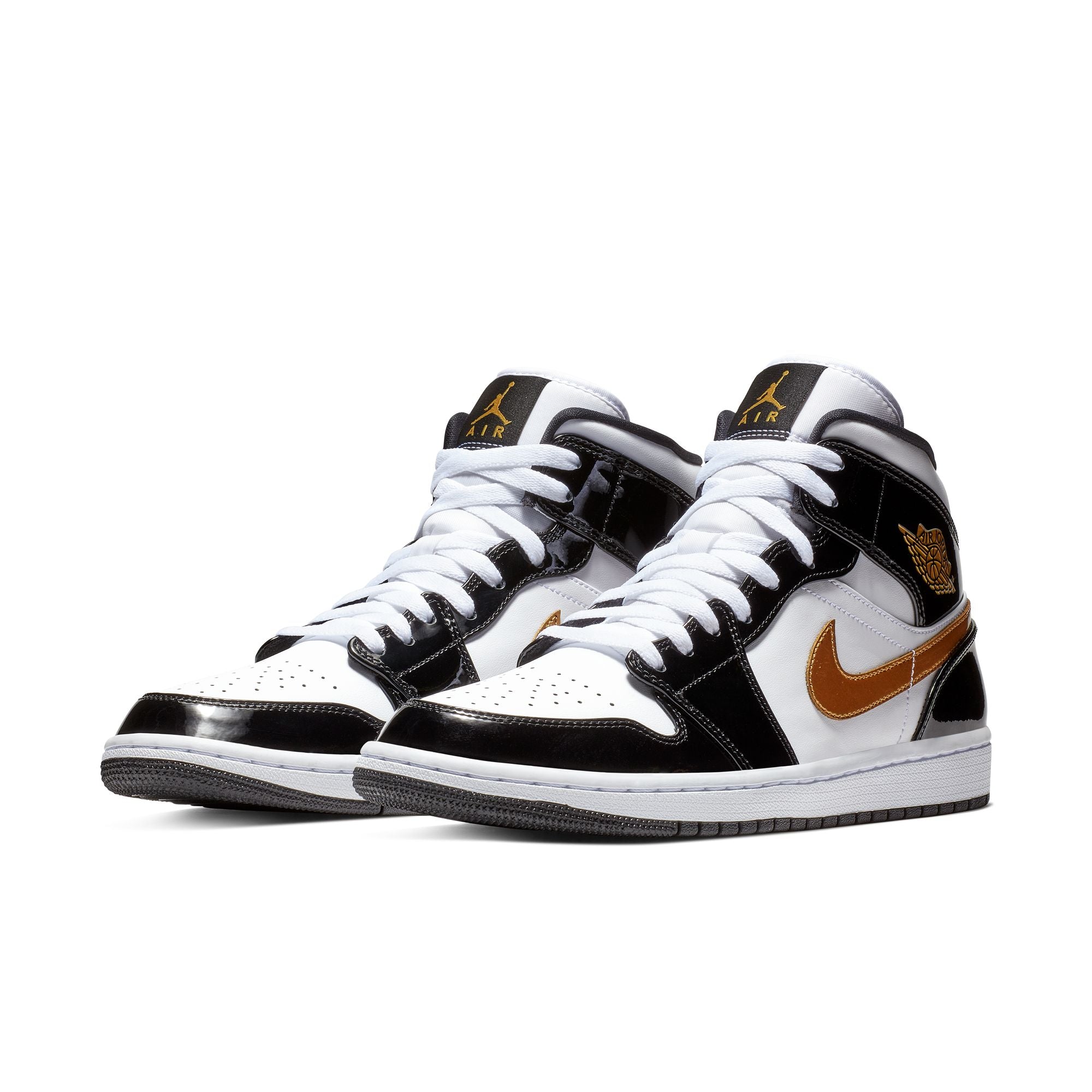 Air Jordan 1 Mid SE "Black Gold" - Family Collection