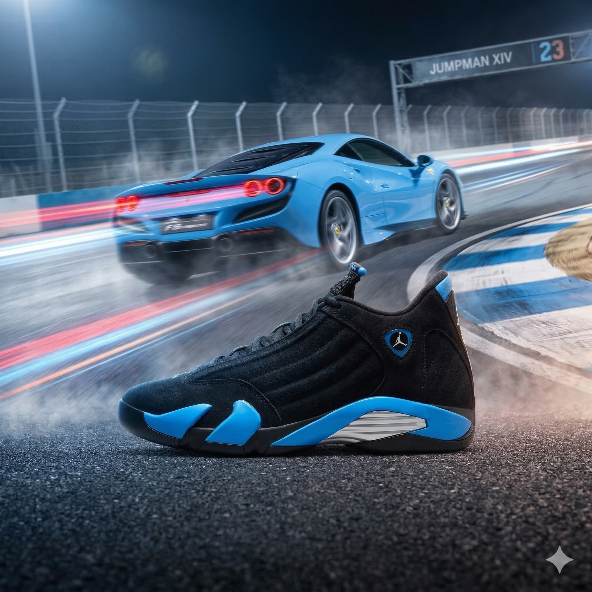 Air Jordan 14 Retro “University Blue” – Family Collection
