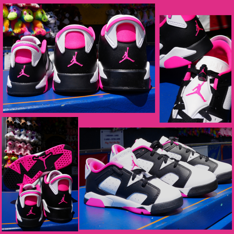 Air Jordan 6 Retro Low "Fierce Pink" Family Collection