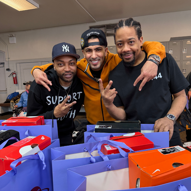 Ocky Way x Eli x GBNY – Supporting the Youth