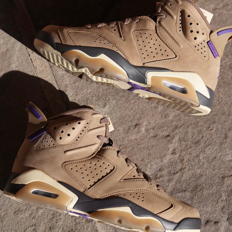 Air Jordan 6 Retro Gore-Tex "Brown Kelp" - Women's