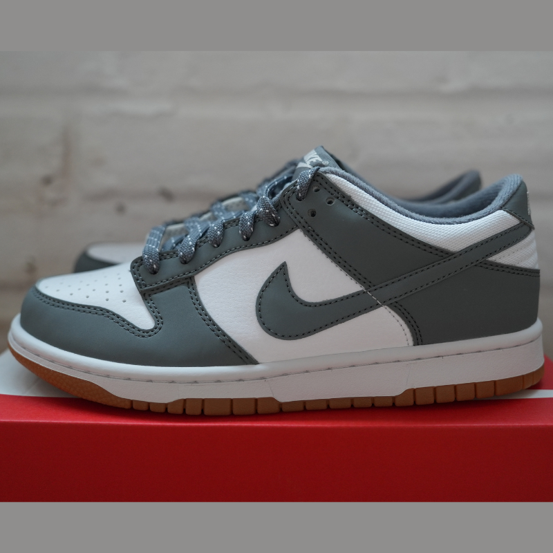 Nike Dunk Low "Reflective Grey" - Boy's Grade School