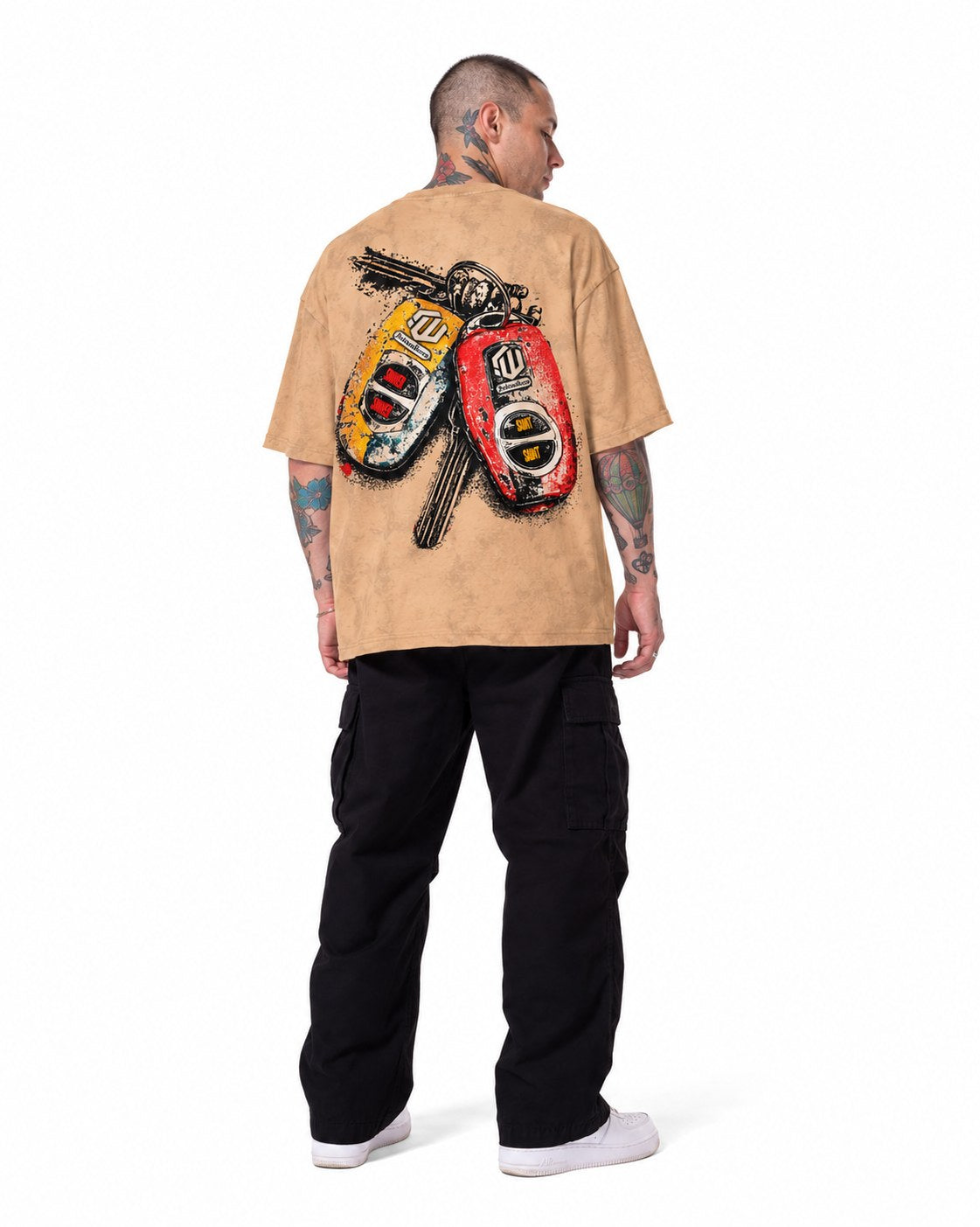 Inkwalkers Ignition Tee - Beige