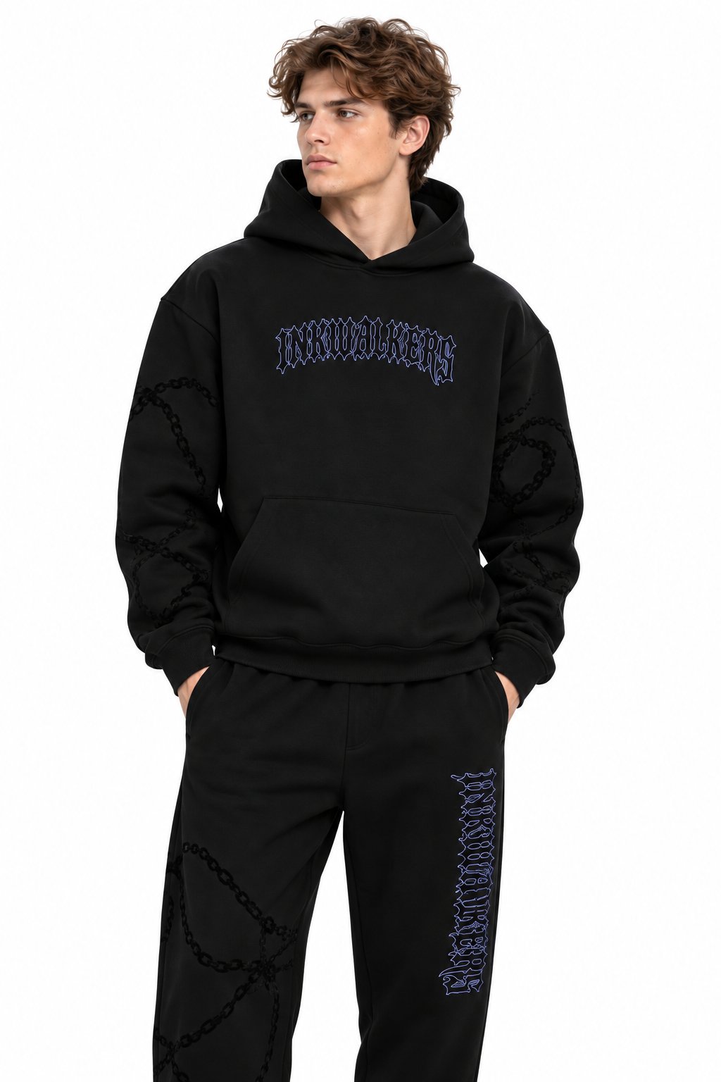 Inkwalkers Phantom Co-ord Sweatpants - Black