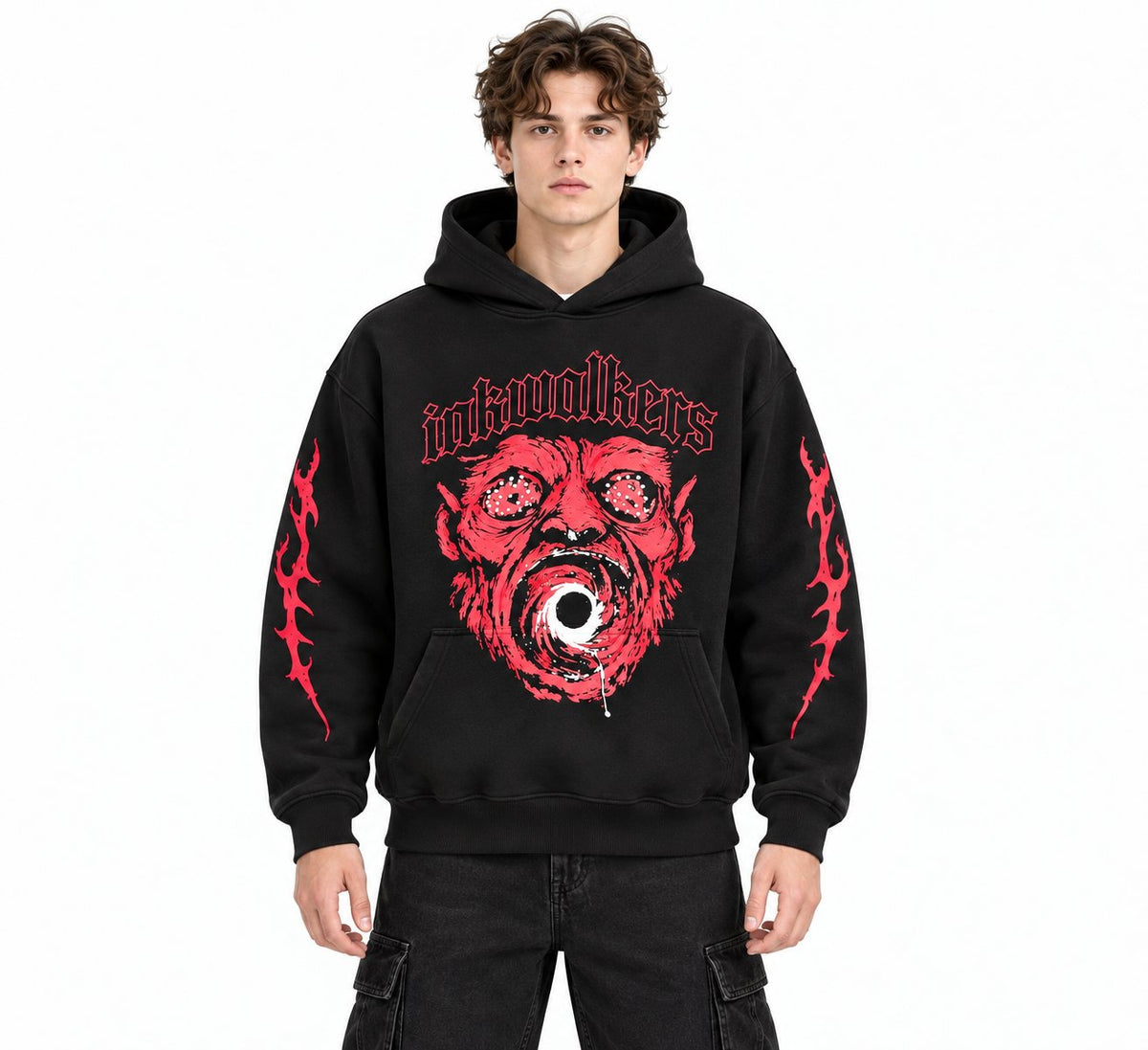 Inkwalkers Multiverse Monster Hoodie - Black