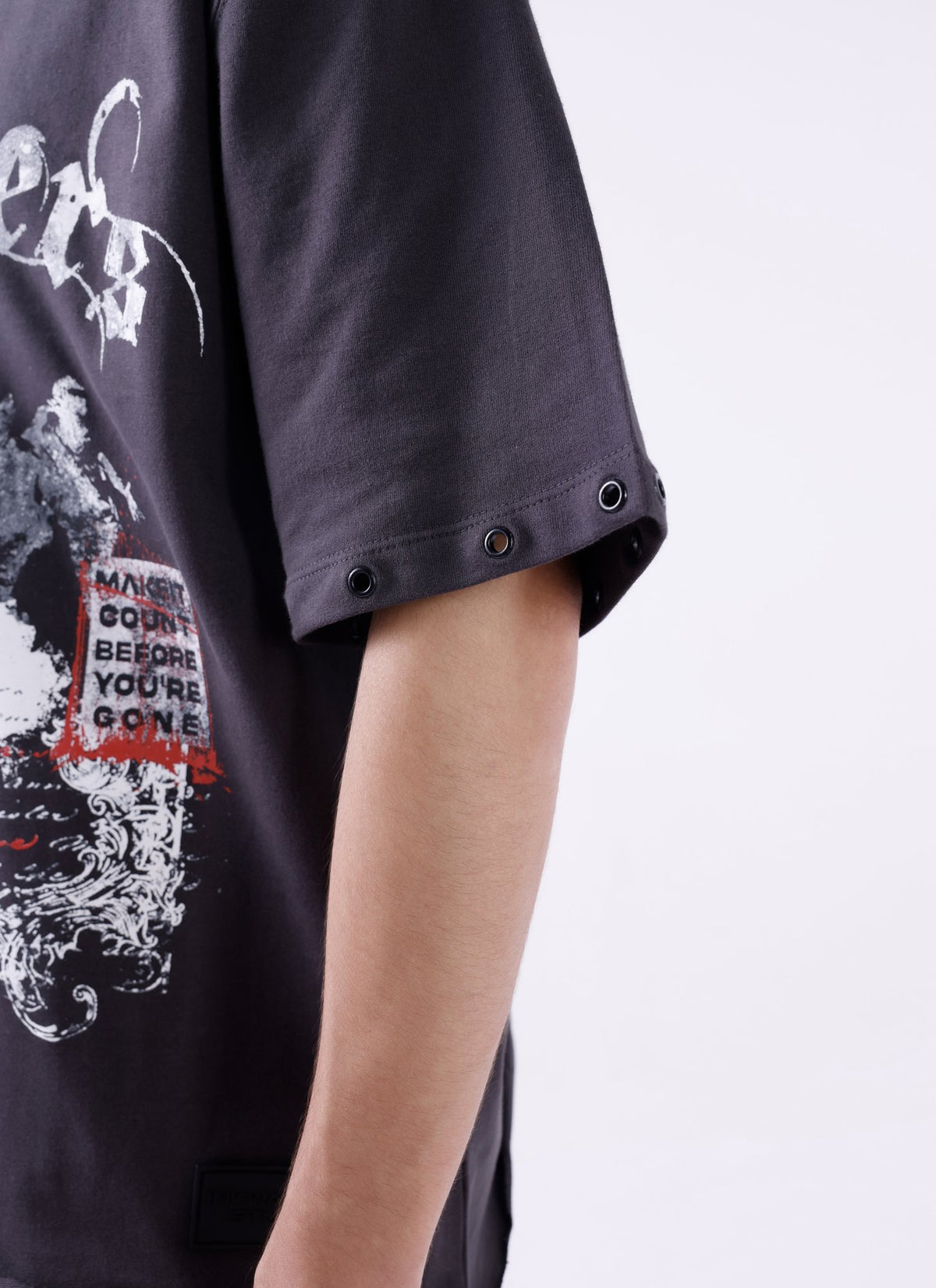 Inkwalkers Glitch Tee - Grey