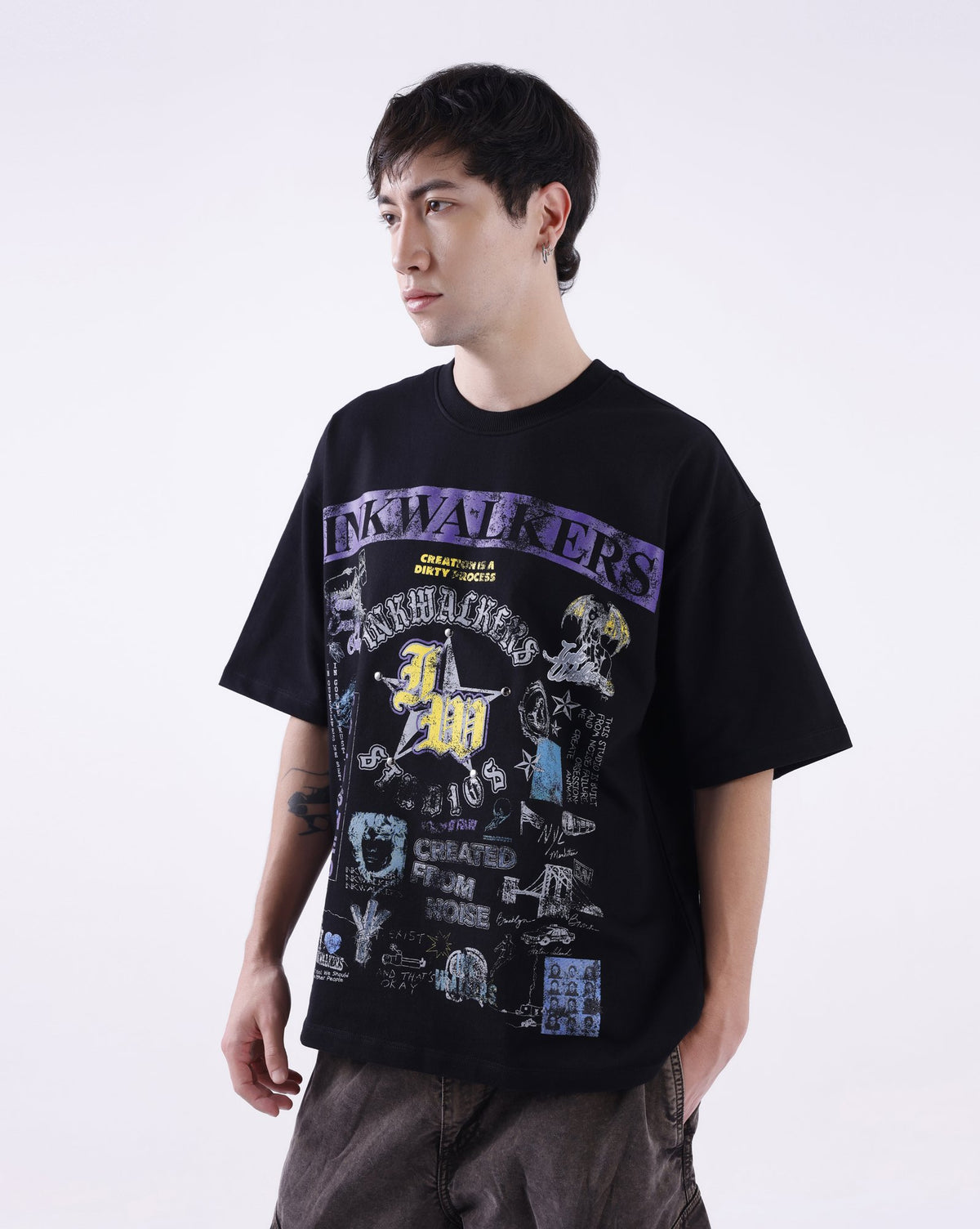 Inkwalkers Disrupt Tee - Black