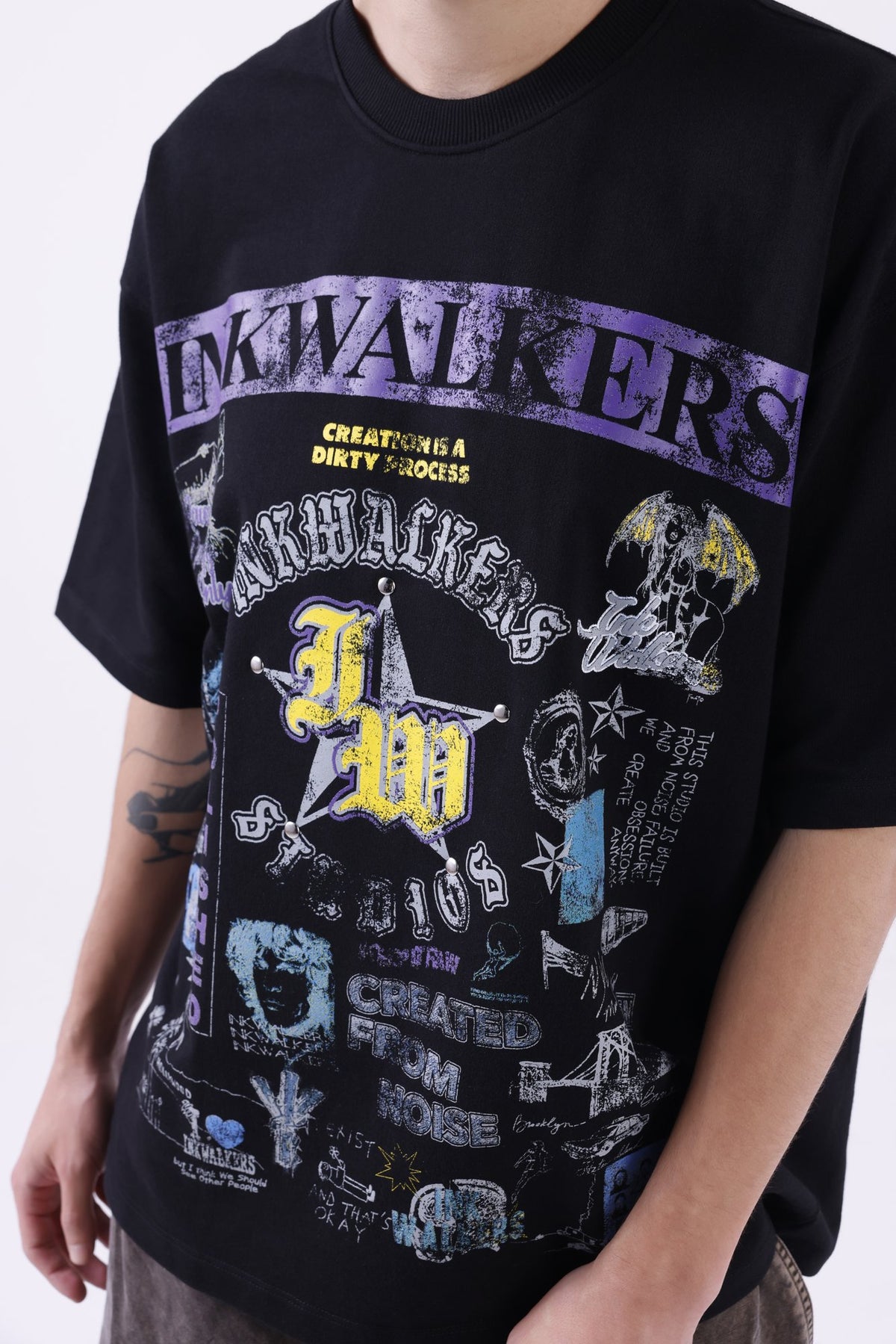 Inkwalkers Disrupt Tee - Black