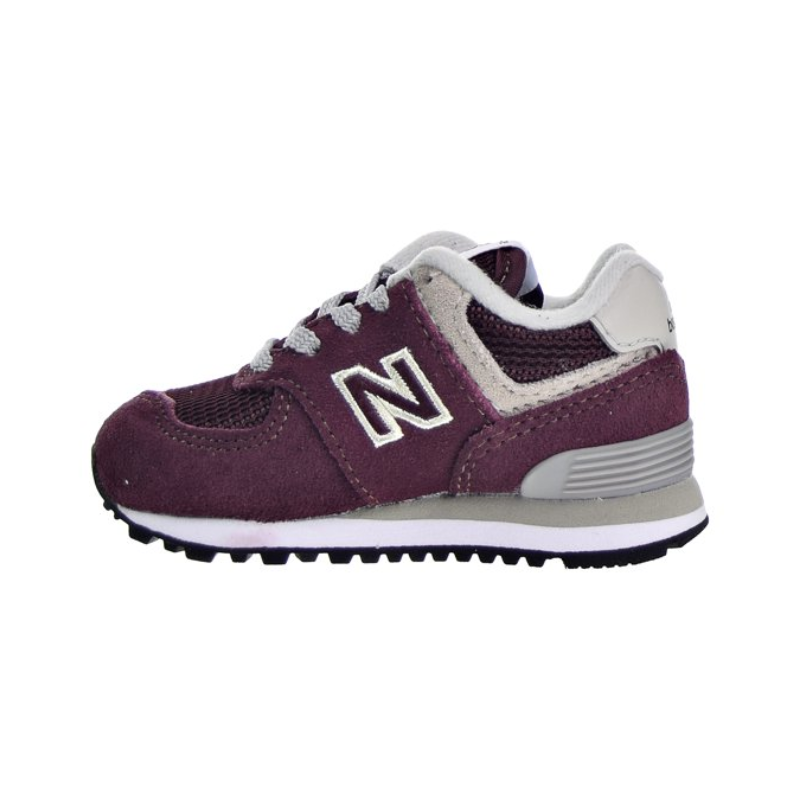 New Balance 574 Toddler Burgundy/Grey -