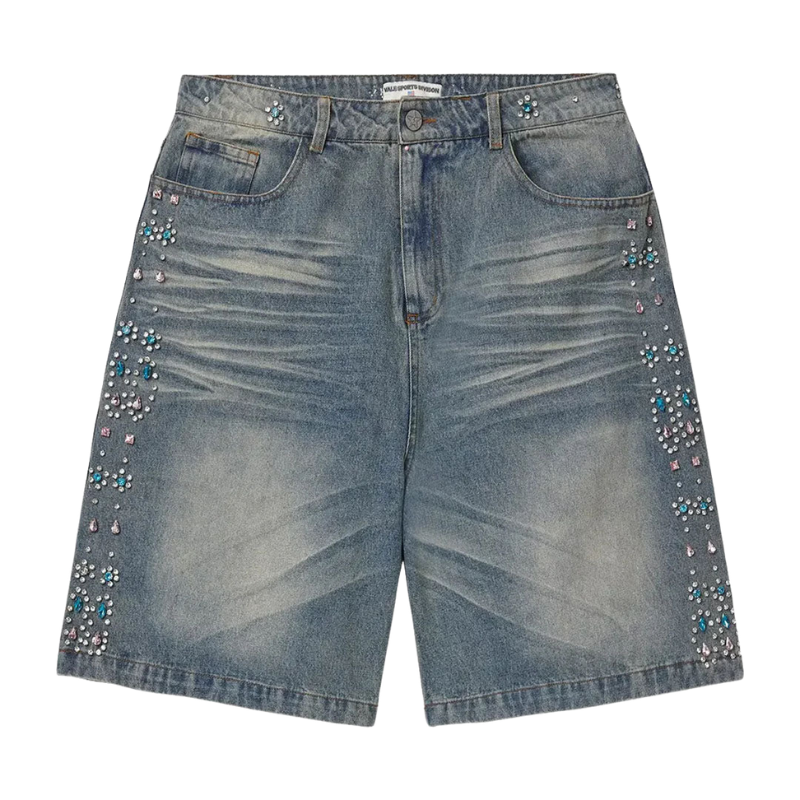 Vale Forever 'Candy' Light Wash Denim Jorts