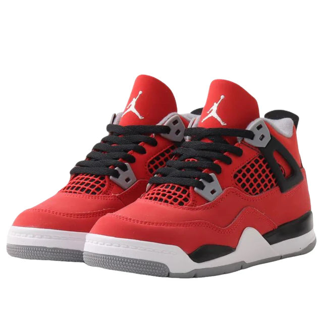 Air Jordan 4 Retro "Toro" - Youth Sneakers