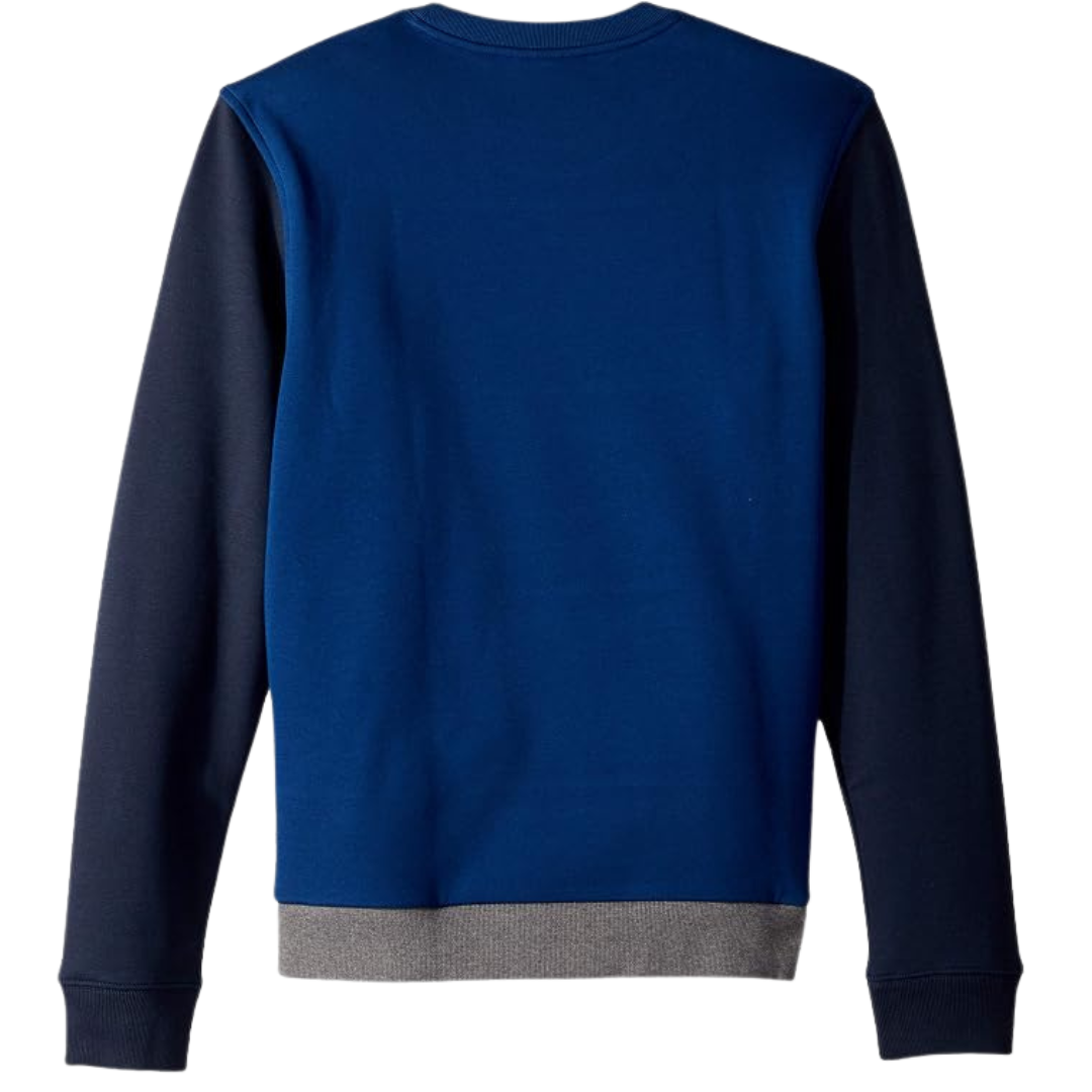 Lacoste Crew Neck Colorblock Fleece Sweatshirt - Men's