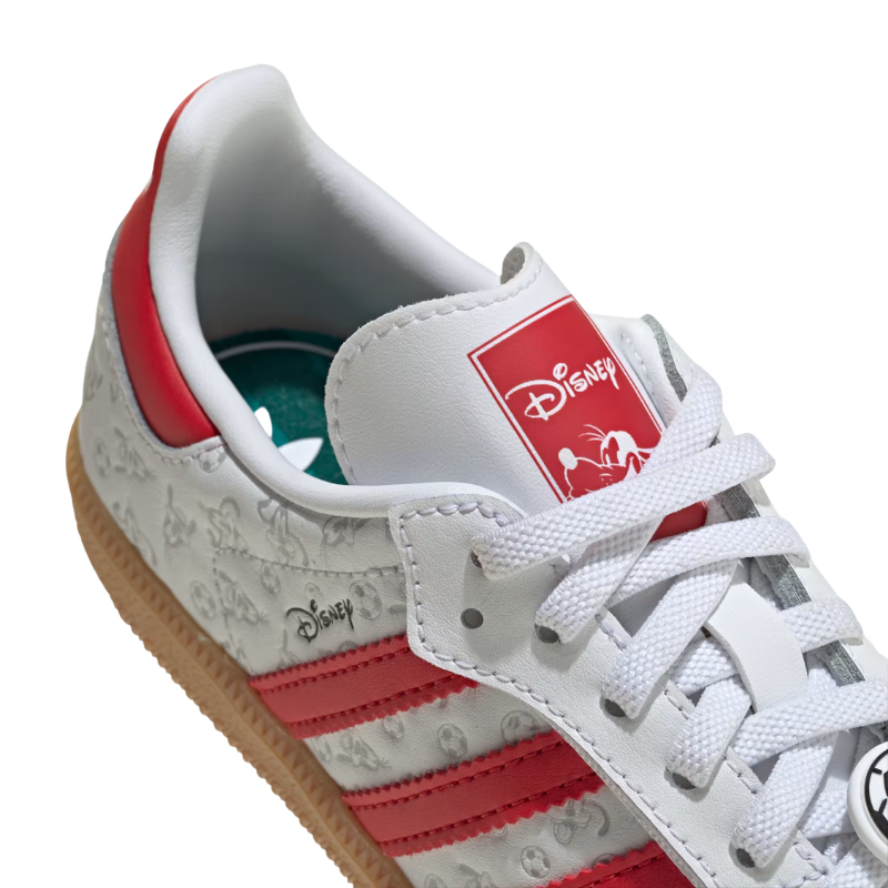adidas Disney Samba OG Comfort Closure Elastic Lace Shoes - Toddler's