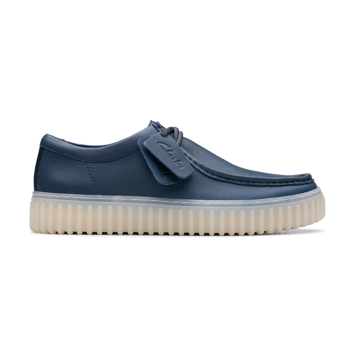 Clarks Originals Torhill Lo Navy Leather - Men's