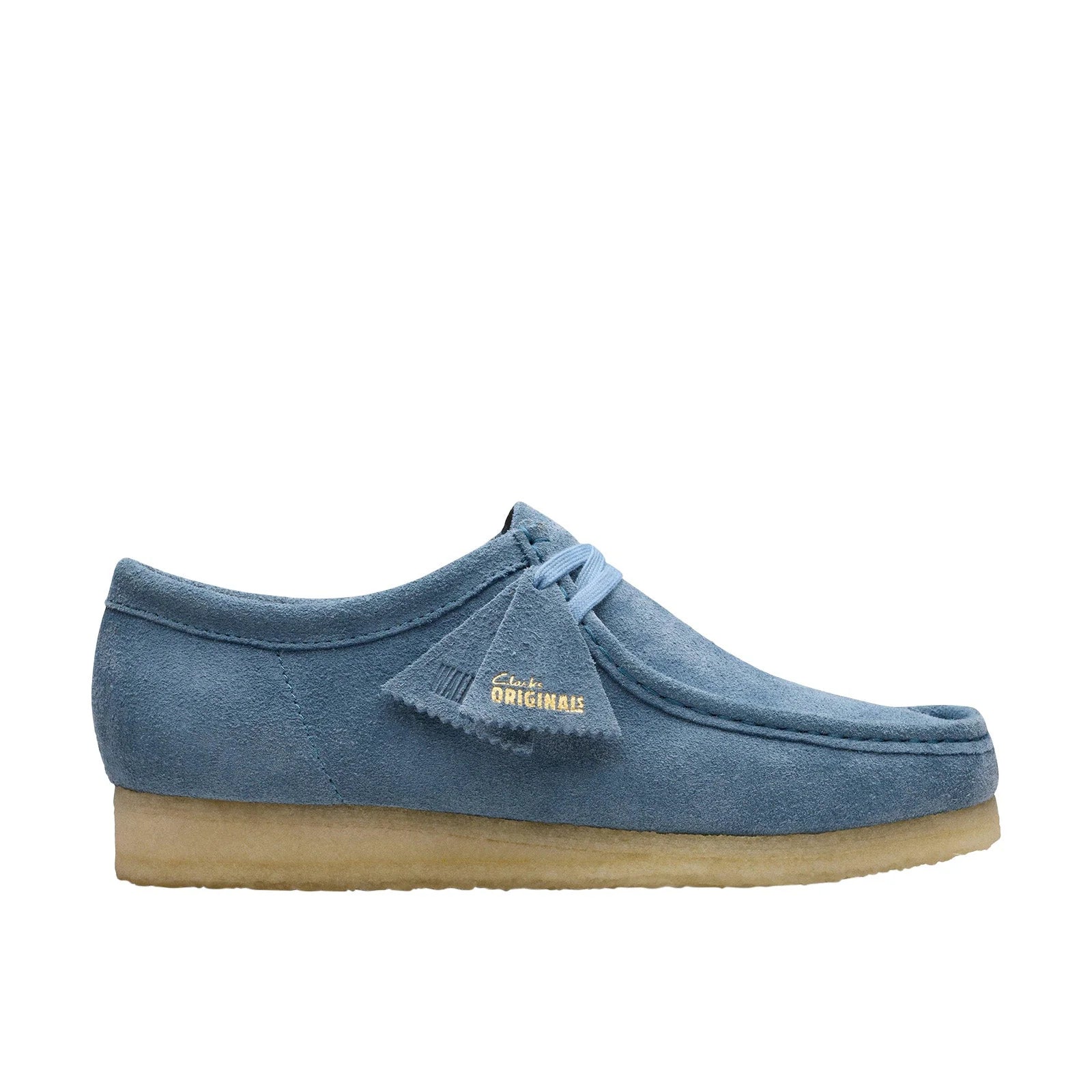 Clarks Wallabee French Light Blue Suede - 26179164