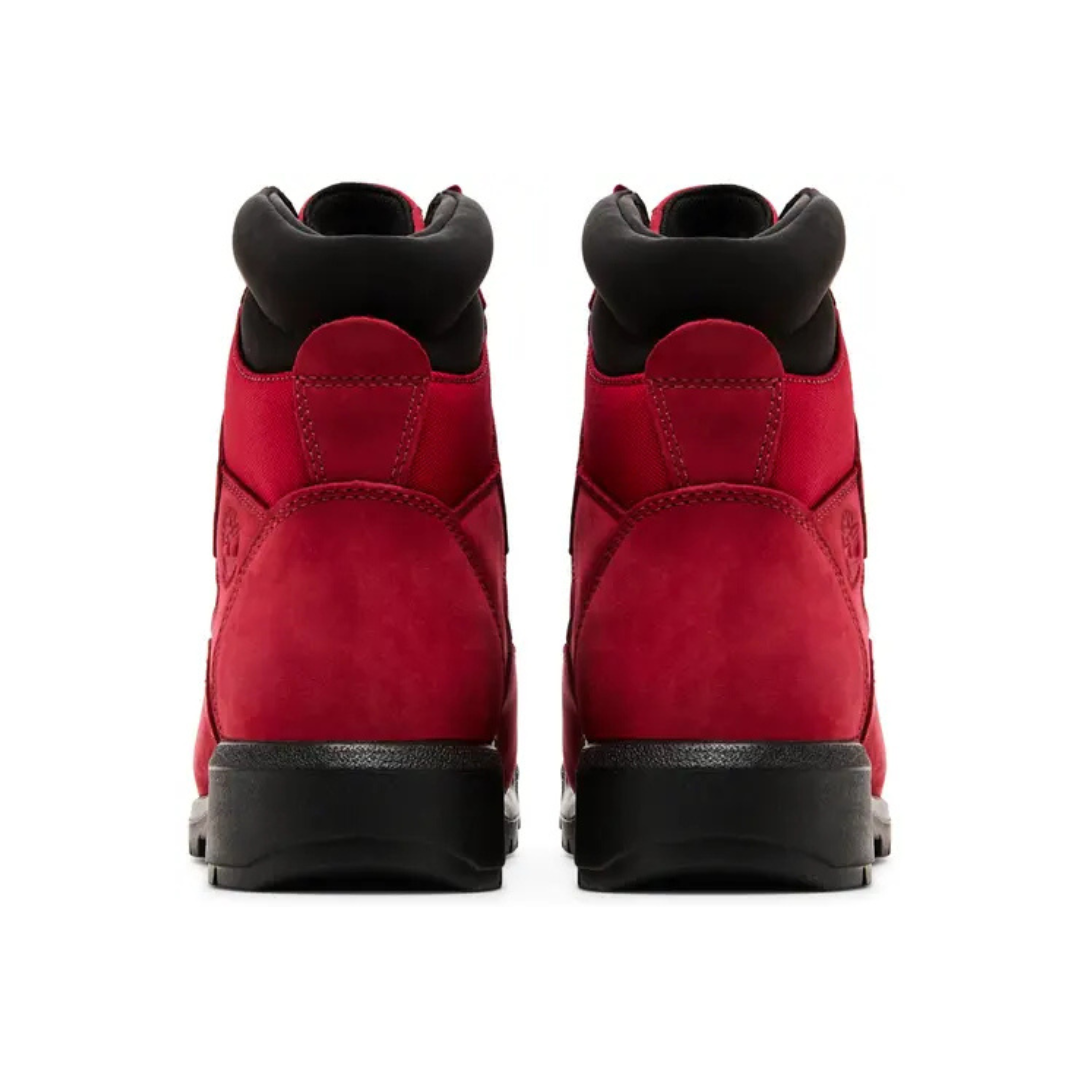 Timberland 6-Inch Field Boot "Dark Red Nubuck" - Men's