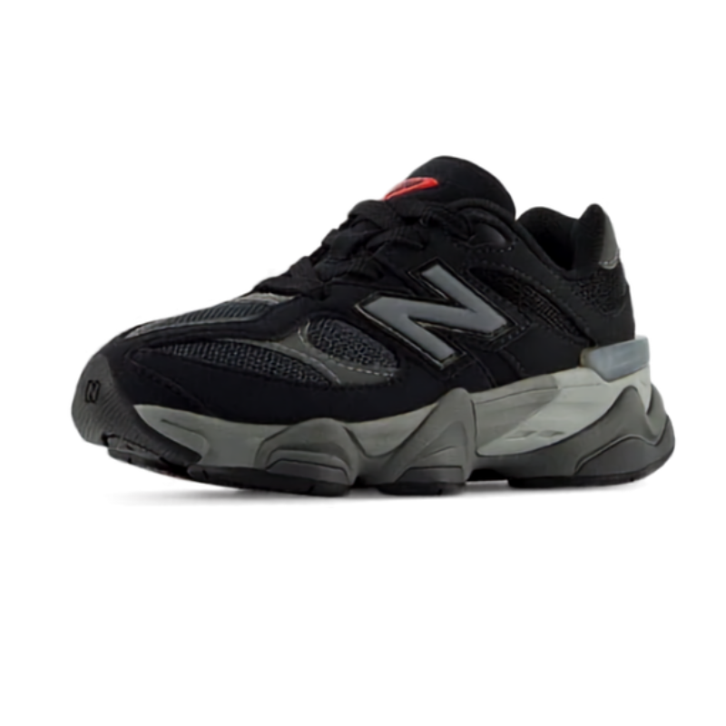 New Balance 9060 Black/Castlerock - Youth Sneakers