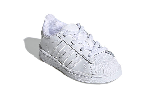 adidas Superstar EL I Triple White (Toddler) - EF5397