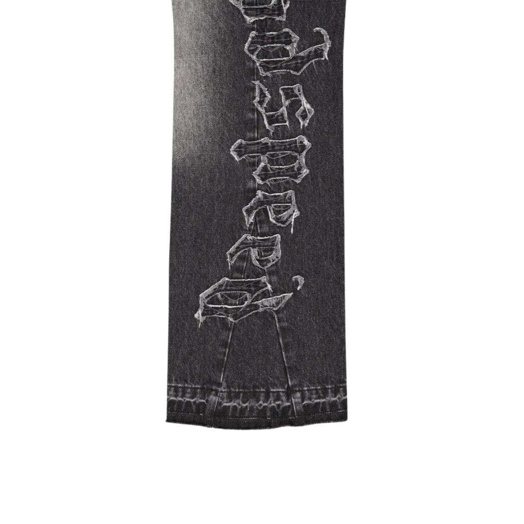Godspeed Og Logo Flared Denim Stitched - Men's