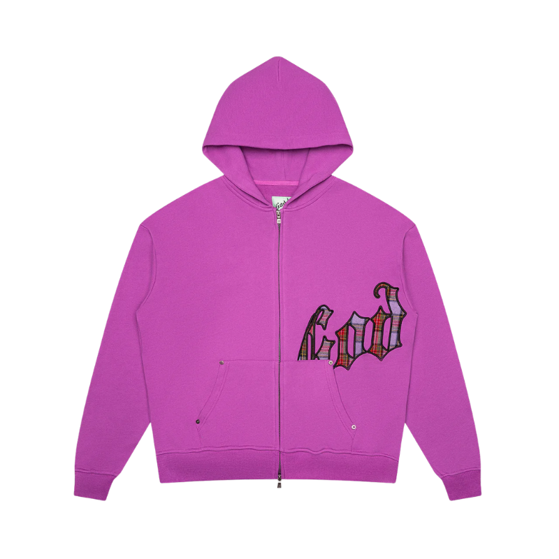 Godspeed OG Logo Plaid Pink Sweats