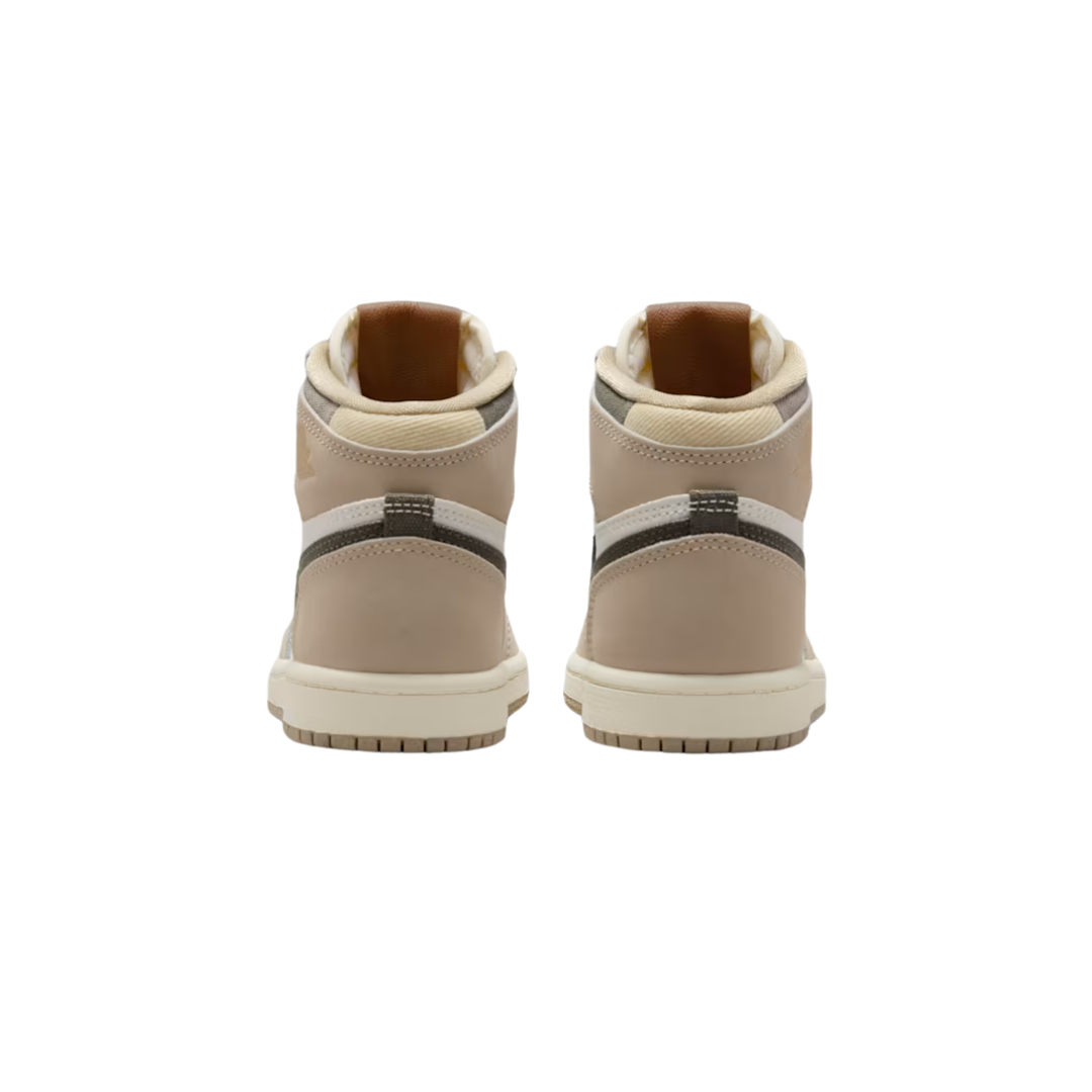 Air Jordan 1 Retro High OG Khaki - Youth Sneakers
