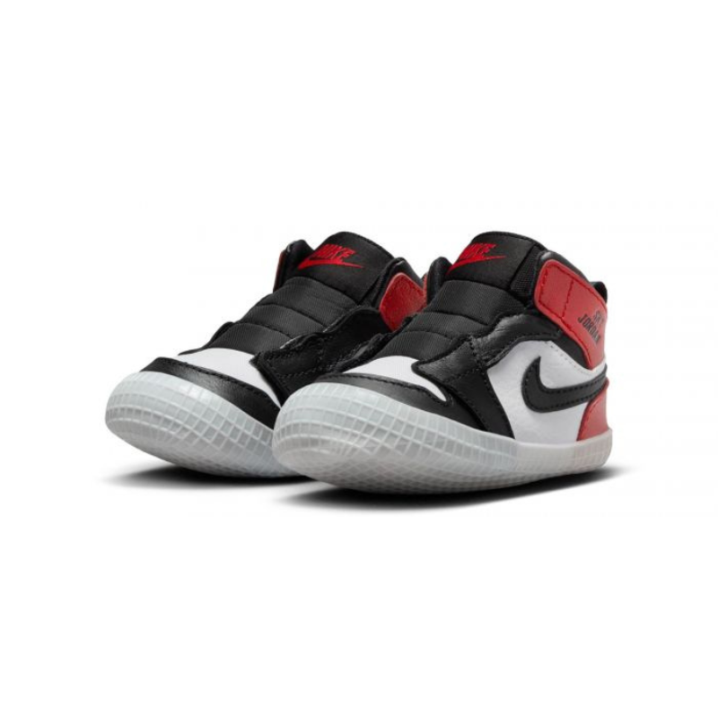Air Jordan 1 Crib Bootie "Black Toe Reimagined" - Crib