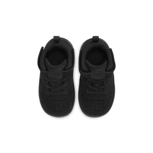 Nike Court Borough Mid 2 'Triple Black' - Toddler