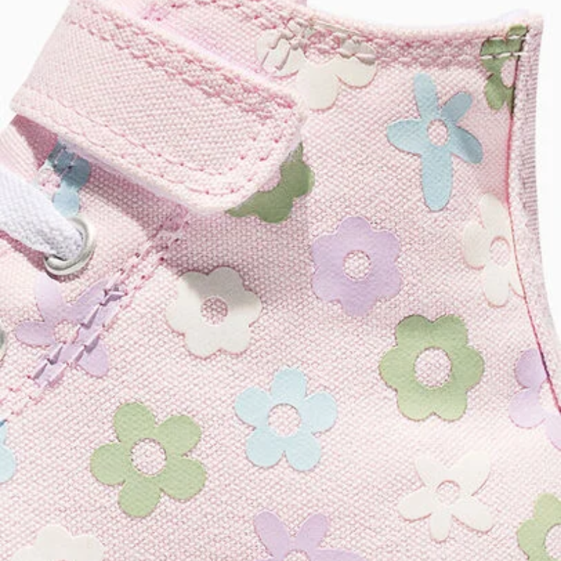 Converse Chuck Taylor All Star Easy-On Bubble Flowers Little Kids Hi - Youth Sneakers