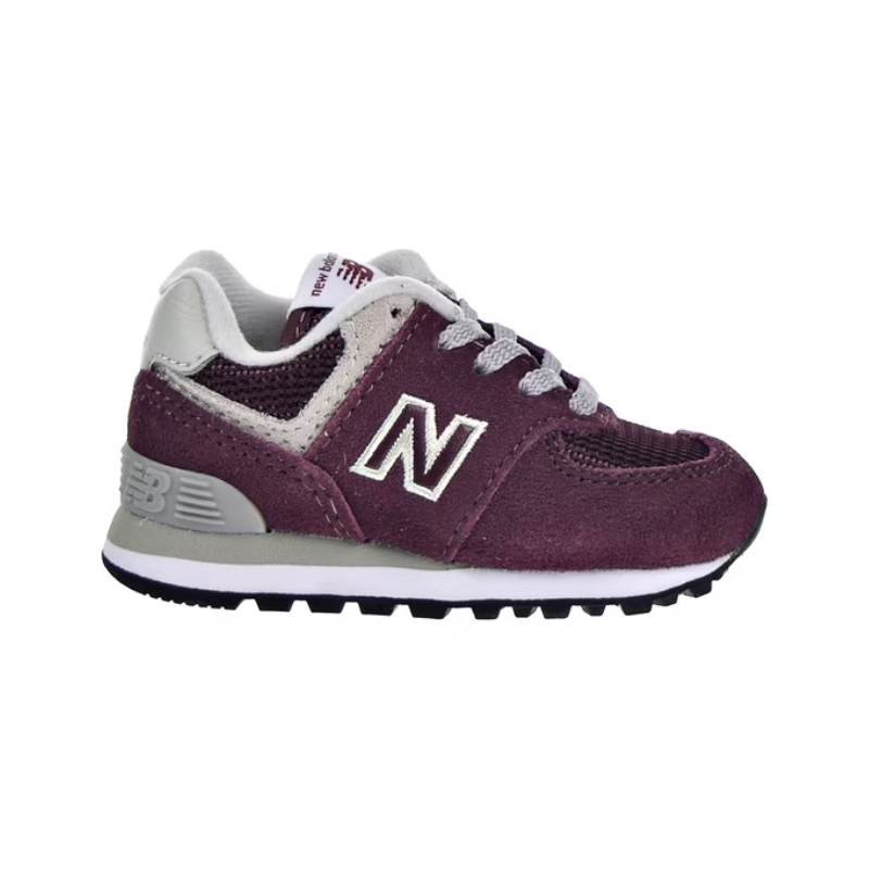 New Balance 574 Toddler Burgundy/Grey -