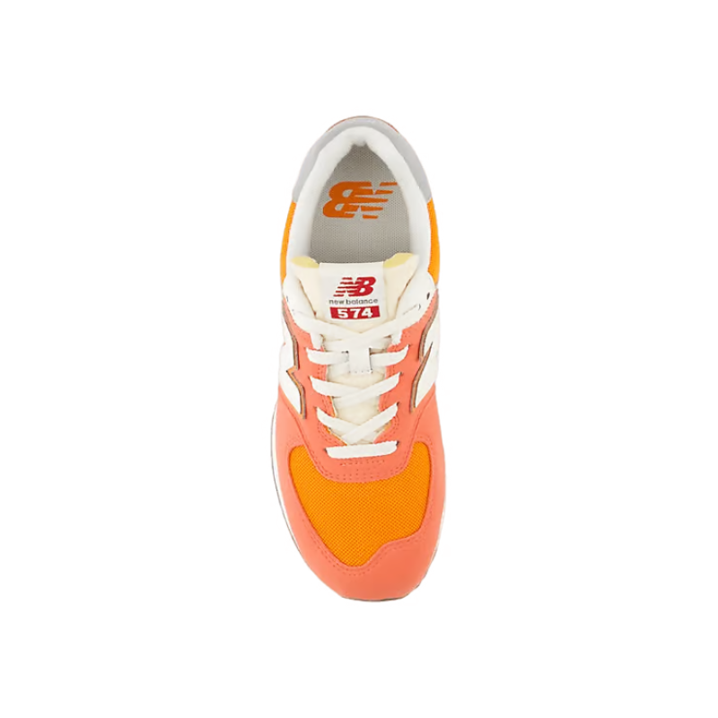 New Balance 574 Gulf Red - Youth Sneakers