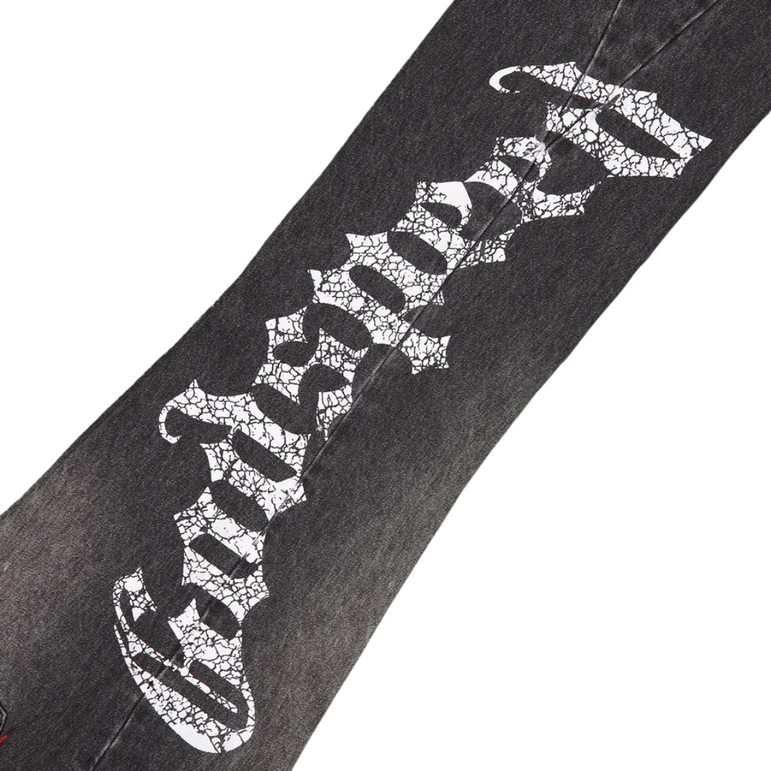 Godspeed Og Logo Flared Denim Printed - Men's