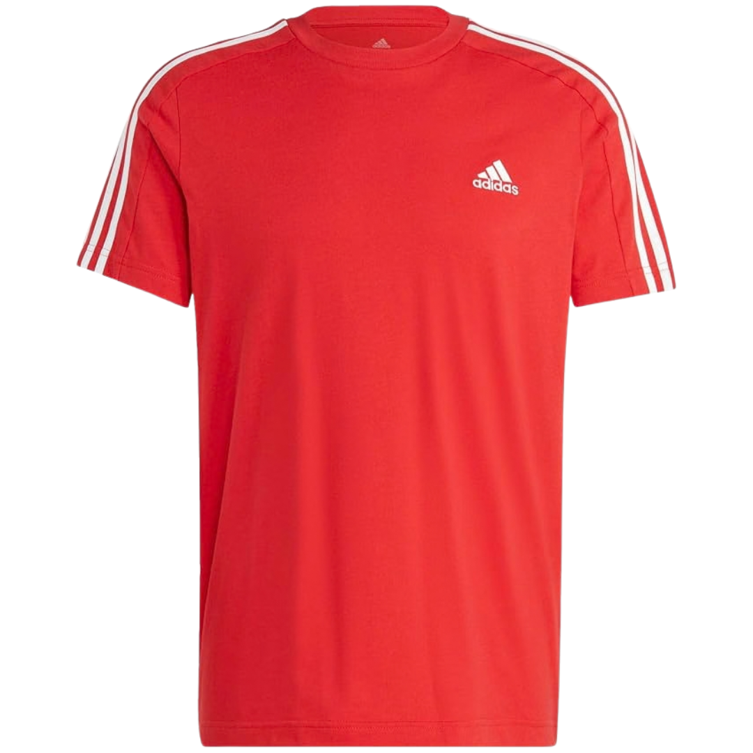 adidas Essential Single Jersey 3-Stripes Tee - Men's