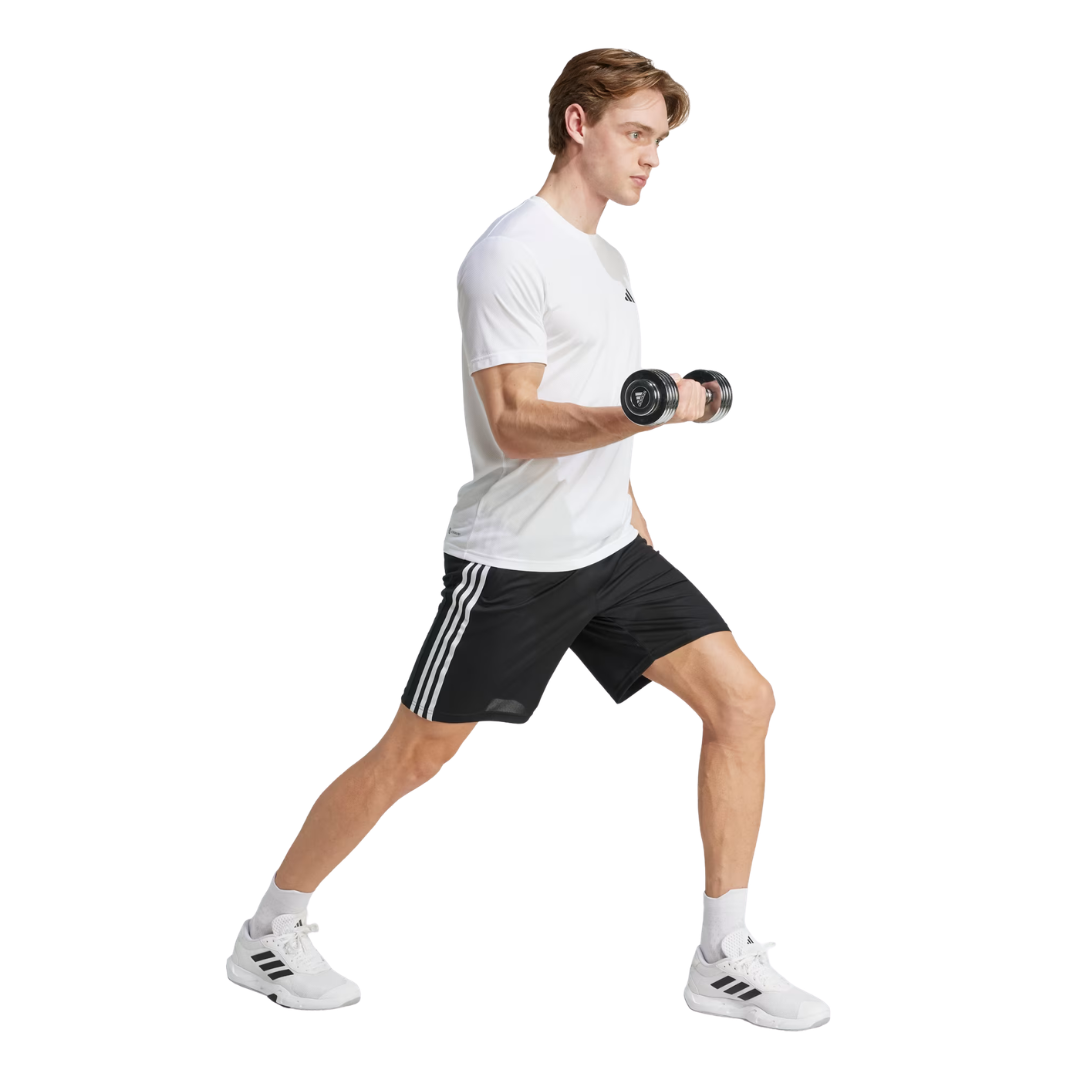 adidas Train Essentials Piqué 3-Stripes Training Shorts - Men's