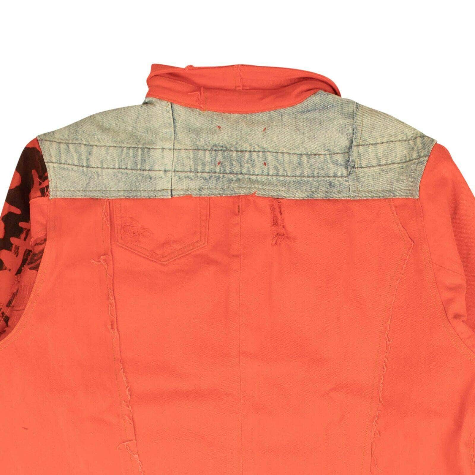 424 ON FAIRFAX 250-500, 424-on-fairfax, channelenable-all, chicmi, couponcollection, gender-mens, main-clothing, mens-shoes, size-l, size-m, size-s, size-xl Orange And Blue Reworked Work Button Down Shirt